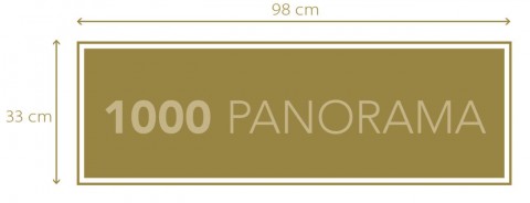 Panoramatické puzzle Clementoni z 1000 dílků - Dungeony a draciIVET.EU - Stylové oblečení