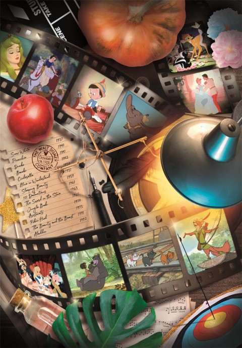Puzzle Clementoni z 1000 dílků - Klasické filmyIVET.EU - Stylové oblečení