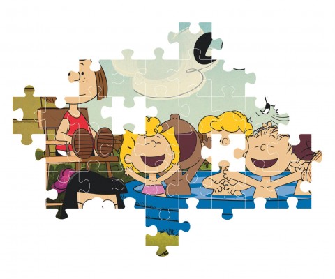 Dětské puzzle Clementoni ze 104 dílků - PeanutsIVET.EU - Stylové oblečení