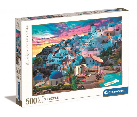 Puzzle Clementoni z 500 dílků - Pohled na ŘeckoIVET.EU - Stylové oblečení