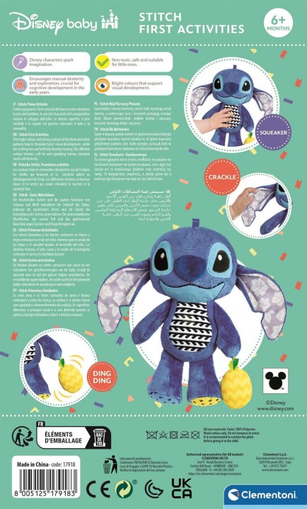 Plyšová hračka Stitch | Baby DisneyIVET.EU - Štýlové oblečenie