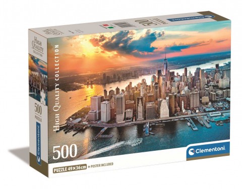 Puzzle Clementoni z 500 dílků - New YorkIVET.EU - Stylové oblečení