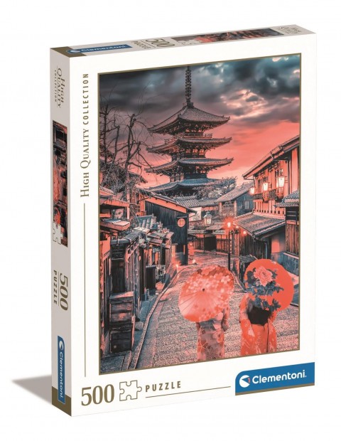 Puzzle Clementoni z 500 dílků - Večer v KjótuIVET.EU - Stylové oblečení