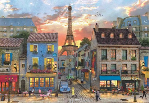 Puzzle Clementoni z 1000 dílků - Ulice PařížeIVET.EU - Stylové oblečení
