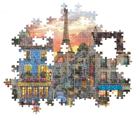 Puzzle Clementoni z 1000 dílků - Ulice PařížeIVET.EU - Stylové oblečení