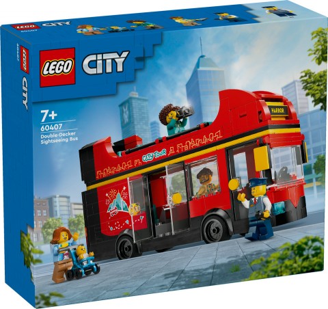 60407 | Červený dvoupatrový autobusIVET.EU - Stylové oblečení