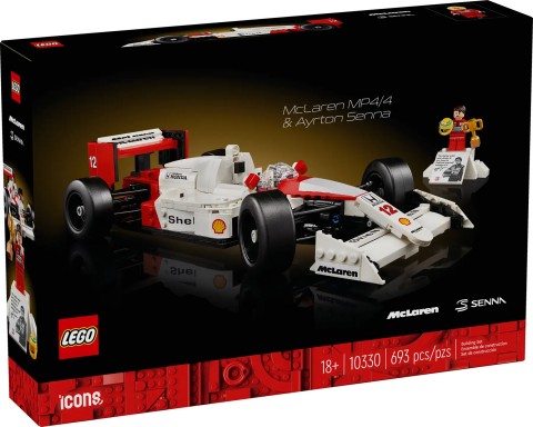 10330 | McLaren MP4/4 a Ayrton SennaIVET.EU - Stylové oblečení