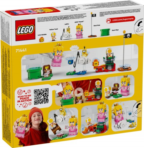 71441 | Dobrodružství s interaktivní figurkou LEGO® Peach™IVET.EU - Stylové oblečení