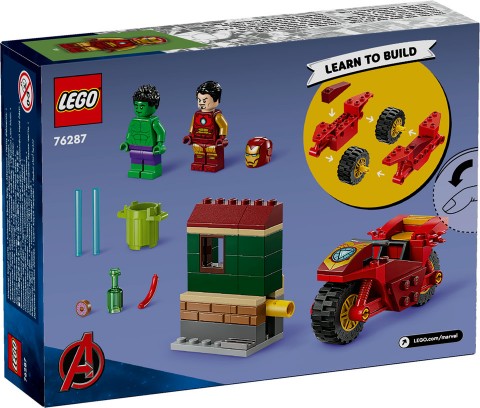 76287 | Iron Man s motocyklem a HulkIVET.EU - Stylové oblečení