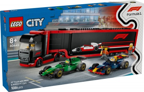 60445 | F1® Nákladní auto s vozy RB20 a AMR24 F1®IVET.EU - Stylové oblečení