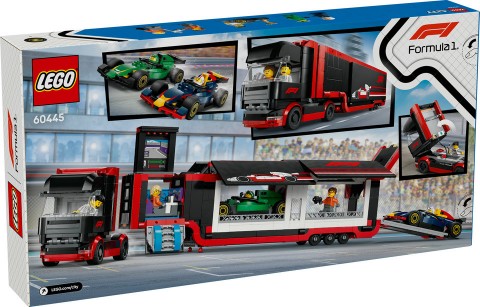 60445 | F1® Nákladní auto s vozy RB20 a AMR24 F1®IVET.EU - Stylové oblečení