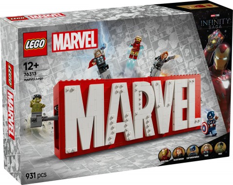 76313 | Logo MARVEL s minifigurkamiIVET.EU - Stylové oblečení