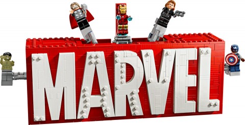 76313 | Logo MARVEL s minifigurkamiIVET.EU - Stylové oblečení