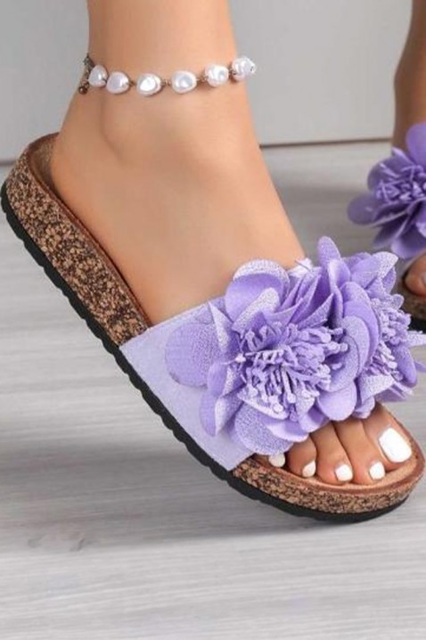 Dámské pantofle FROMIELA LILA, Barva: fialová, IVET.EU - Stylové oblečení