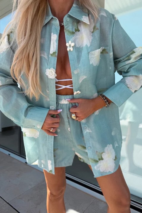 Komplet VLESONZA BLUE, Barva: světlemodrá, IVET.EU - Stylové oblečení