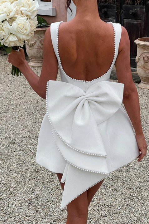 Φόρεμα FELMIDA WHITE, Χρώμα: άσπρο, IVET.EU - Εκπτώσεις έως -80%