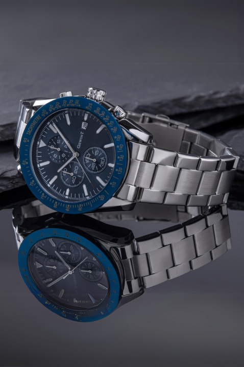 Pánské hodinky Giewont Chronograf GW6480-4, Barva: štříbrná, IVET.EU - Stylové oblečení