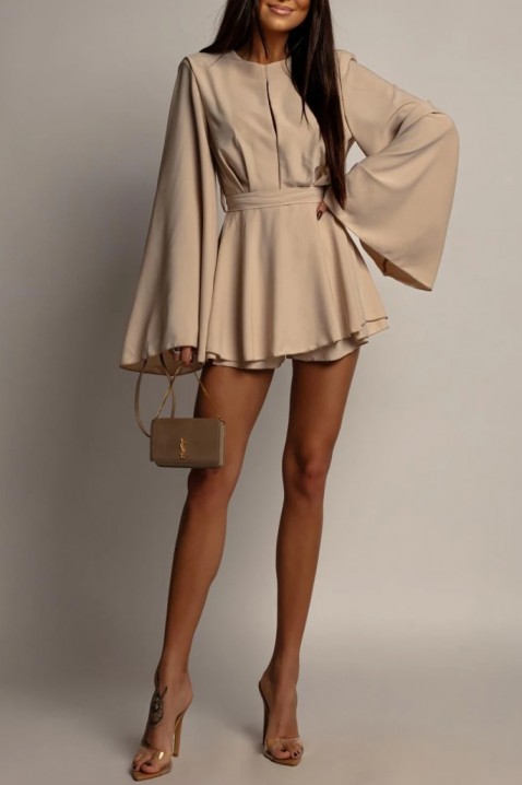 Ολόσωμη φόρμα VERLINSA BEIGE, Χρώμα: μπεζ, IVET.EU - Εκπτώσεις έως -80%