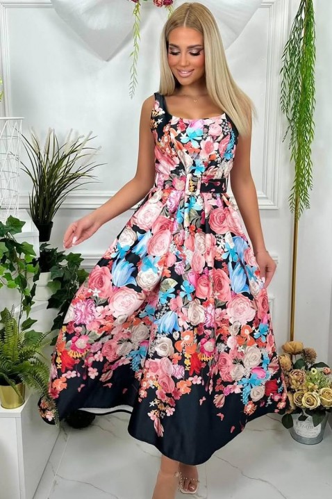 Φόρεμα ZILENRA PINK, Χρώμα: ροζ, IVET.EU - Εκπτώσεις έως -80%