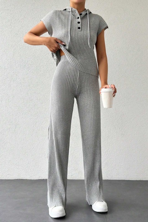 Komplet MARSIETA GREY, Barva: šedá, IVET.EU - Stylové oblečení