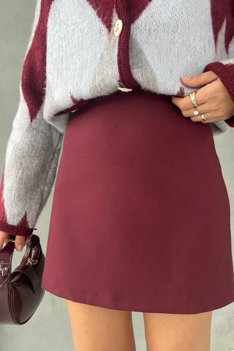Sukně DELONSA BORDO, Barva: bordová, IVET.EU - Stylové oblečení