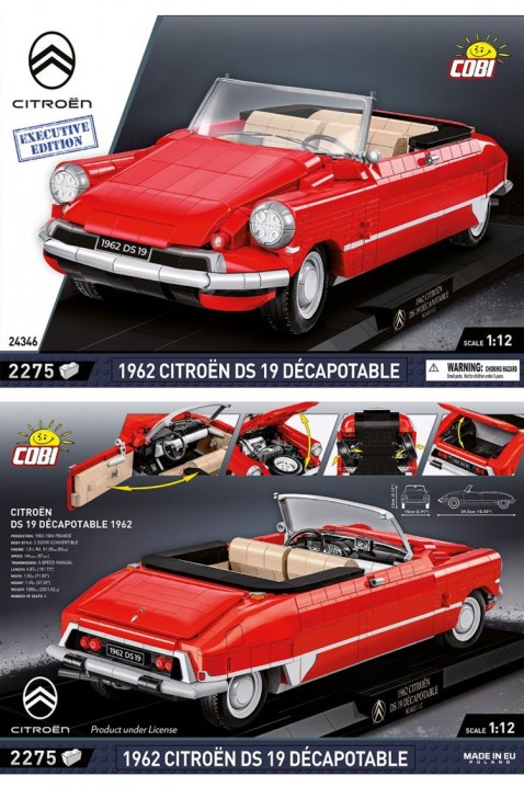 Stavebnice Cobi automobil Citroen - 2275 částíIVET.EU - Stylové oblečení