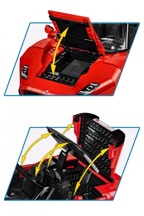 Stavebnice Cobi automobil Maserati MC20 Cielo - 2115 částíIVET.EU - Stylové oblečení
