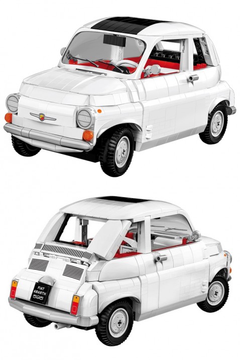 Stavebnice Cobi automobil Fiat Abarth 595 - 1091 částíIVET.EU - Stylové oblečení