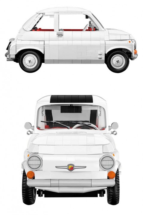 Stavebnice Cobi automobil Fiat Abarth 595 - 1091 částíIVET.EU - Stylové oblečení