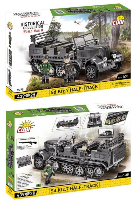 Τουβλάκια Άρμα μάχης Cobi Sd.Kfz. 7 Half-track - μέρη 439IVET.EU - Εκπτώσεις έως -80%