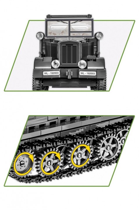 Τουβλάκια Άρμα μάχης Cobi Sd.Kfz. 7 Half-track - μέρη 439IVET.EU - Εκπτώσεις έως -80%