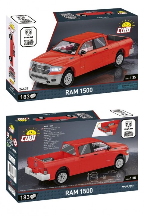Stavebnice Cobi pick up RAM 1500 - 183 částíIVET.EU - Stylové oblečení