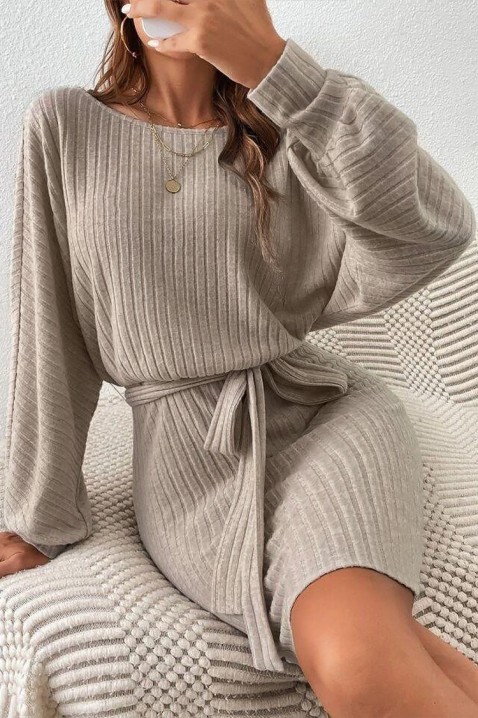 Šaty MOERA BEIGE, Farba: béžová, IVET.EU - Štýlové oblečenie
