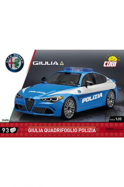 Stavebnice Cobi Alfa Romeo Giulia Quadrifoglio - 93 částíIVET.EU - Stylové oblečení