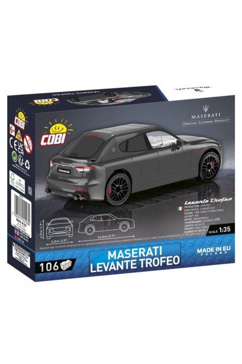 Stavebnice Cobi automobil Maserati Levante Trofeo - dílů 106IVET.EU - Stylové oblečení