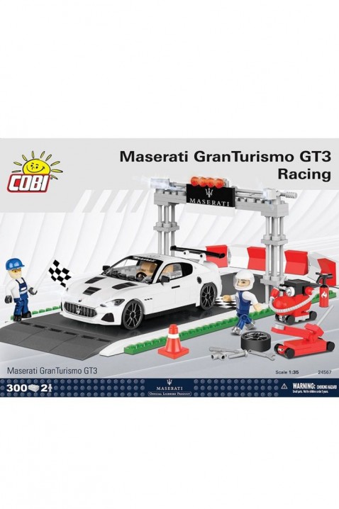 Stavebnice Cobi automobil Maserati GranTurismo GT3 - Díly 300IVET.EU - Stylové oblečení