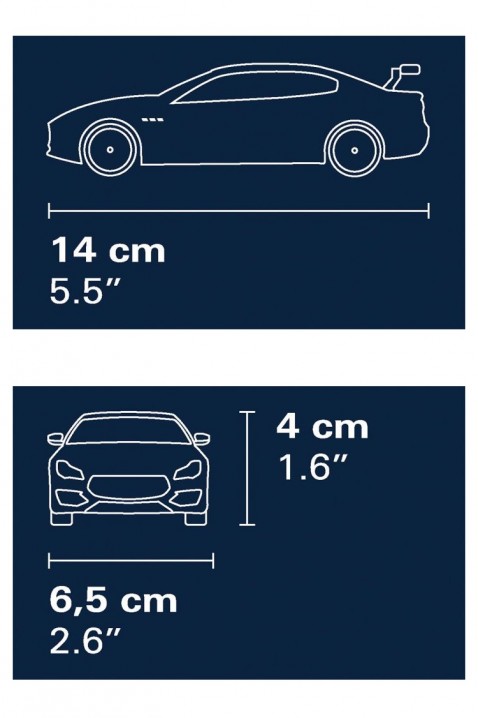 Stavebnice Cobi automobil Maserati GranTurismo GT3 - Díly 300IVET.EU - Stylové oblečení