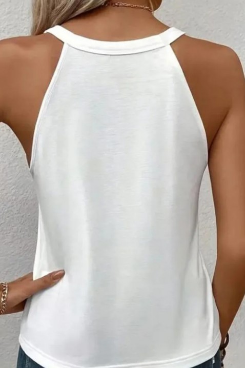 Top KEVINA WHITE, Barva: bílá, IVET.EU - Stylové oblečení