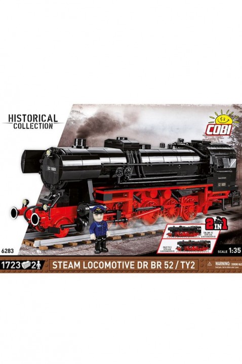 Stavebnice Cobi lokomotiva Parní lokomotiva DR BR 52/TY2 - díly 1723IVET.EU - Stylové oblečení