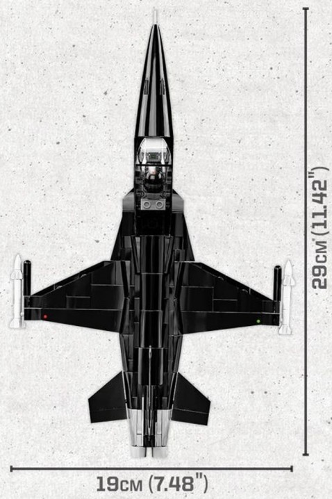 Stavebnice Cobi Letadlo Top Gun MIG-28 - díly 332IVET.EU - Stylové oblečení