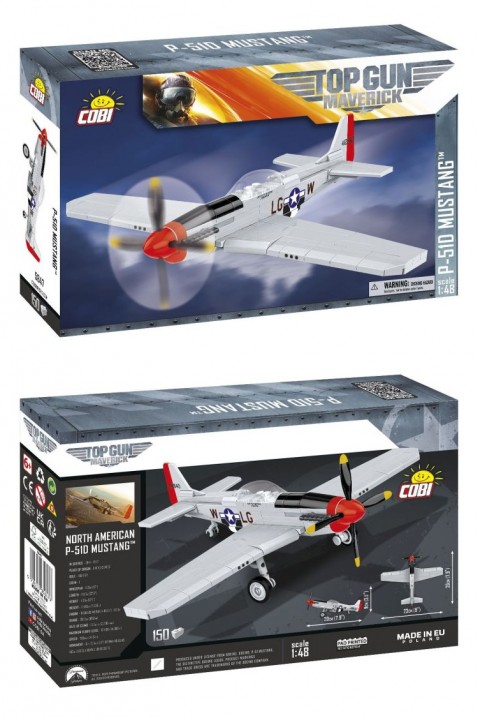Stavebnice Cobi letadlo Top Gun MIG-28 - 150 kusůIVET.EU - Stylové oblečení
