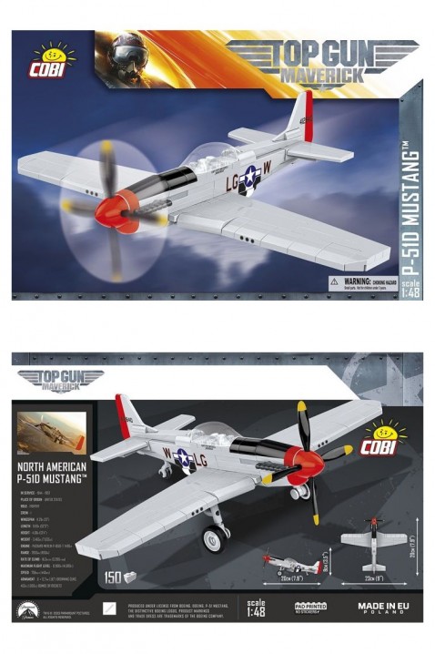 Stavebnice Cobi letadlo Top Gun MIG-28 - 150 kusůIVET.EU - Stylové oblečení