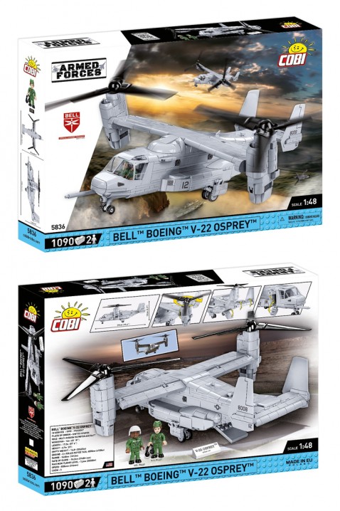Stavebnice Cobi letadlo Bell Boeing V-22 Osprey - částí 1090IVET.EU - Stylové oblečení