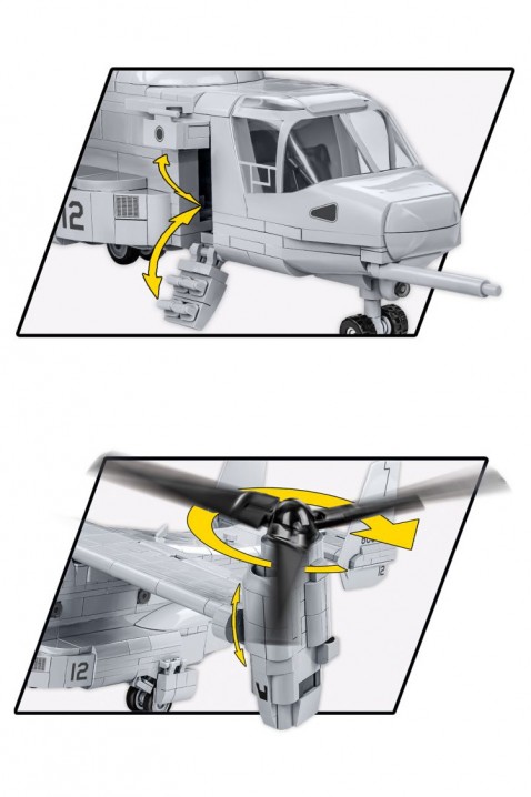Stavebnice Cobi letadlo Bell Boeing V-22 Osprey - částí 1090IVET.EU - Stylové oblečení