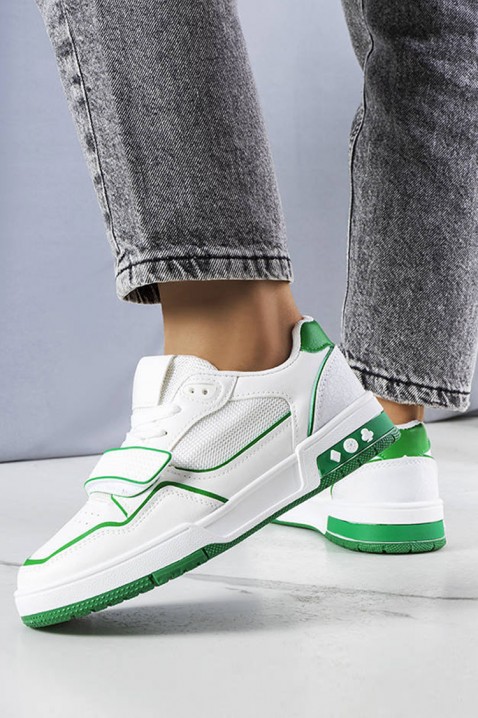 Dámské tenisky BOVERITA GREEN, Barva: zelená, IVET.EU - Stylové oblečení
