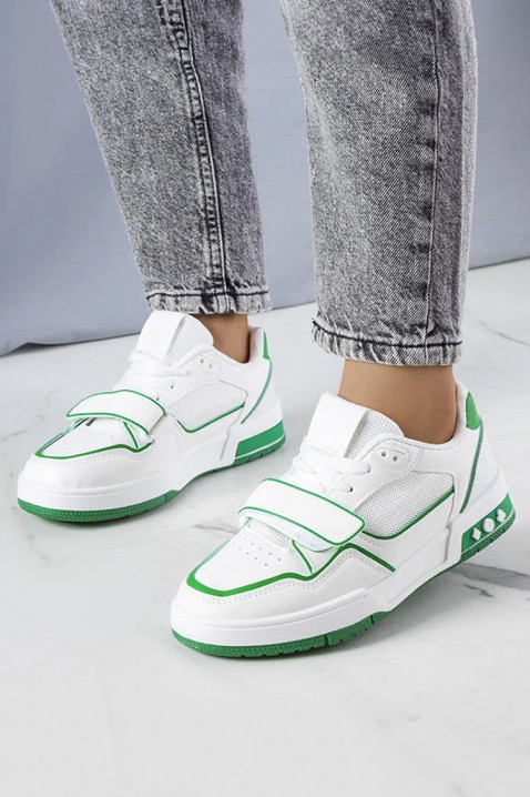 Dámské tenisky BOVERITA GREEN, Barva: zelená, IVET.EU - Stylové oblečení