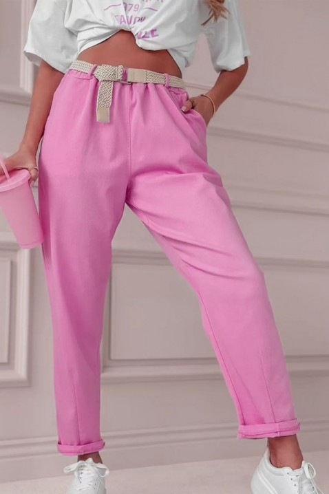 Kalhoty TERLOSA PINK, Barva: ružová, IVET.EU - Stylové oblečení