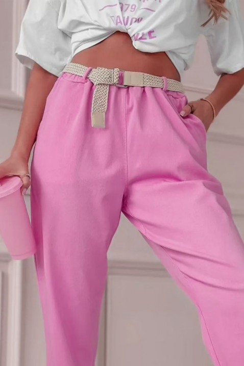 Kalhoty TERLOSA PINK, Barva: ružová, IVET.EU - Stylové oblečení