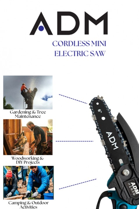 Mini elektrická pila TRIZOLVOIVET.EU - Stylové oblečení