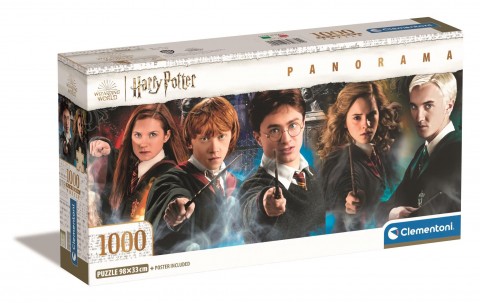 Panoramatické puzzle Clementoni z 1000 dílků - Kouzelný svět Harryho PotteraIVET.EU - Stylové oblečení